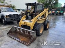 (Miami, FL) Caterpillar 236B Rubber Tired Skid Steer Loader Runs, Moves & Operates.