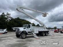 (Chester, VA) Altec A77T-E93, Telescopic Material Handling Elevator Bucket Truck rear mounted on 201