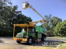 (Graysville, AL) Altec LR760-E70, Over-Center Elevator Bucket mounted behind cab on 2017 Freightline