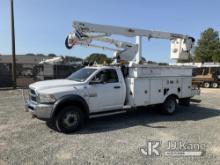 (China Grove, NC) Altec AT40-MH, Articulating & Telescopic Bucket Truck mounted behind cab on 2016 D