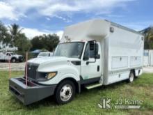 (Riviera Beach, FL) 2016 International TerraStar Van Body Truck Runs & Moves)(FL Residents Purchasin