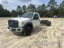 (Homosassa, FL) 2016 Ford F550 Cab & Chassis Runs & Moves) (Check Engine Light On