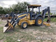 (San Antonio, TX) 2016 John Deere 310L 4x4 Tractor Loader Backhoe Runs, Moves & Operates