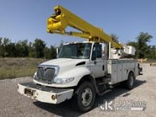 (Verona, KY) HiRanger TL50M, Articulating & Telescopic Material Handling Bucket Truck mounted behind