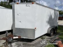 (Melbourne, FL) 2013 Cargo Craft, Inc V Nose T/A Enclosed Cargo Trailer Towable, Body Damage, Wood D