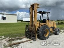 (Westlake, FL) 2015 HARLO HP8500-2WD-22-85 Rough Terrain Forklift Runs & Moves) (Hyd Leak, Body & Pa