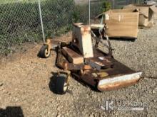 (Villa Rica, GA) Woods RM90 Mower Condition Unknown, Rust/Body Damage