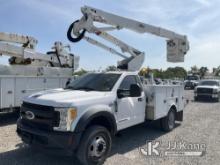 (Verona, KY) Altec AT40G, Articulating & Telescopic Bucket Truck mounted behind cab on 2017 Ford F55