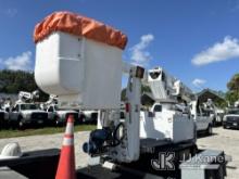 (Riviera Beach, FL) Altec AT37-GW, Articulating & Telescopic Bucket mounted on 2014 Altec Tracked Ba