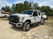 (Lugoff, SC) 2012 Ford F250 4x4 Extended-Cab & Chassis Runs, Moves, Body Damage