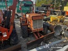 (Chesapeake, VA) 1996 Ditch Witch 3500 Trencher Starts But Will Not Stay Running, Operating Conditio