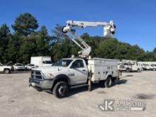 (Chester, VA) Altec AT37G, Articulating & Telescopic Bucket Truck mounted behind cab on 2016 RAM 550