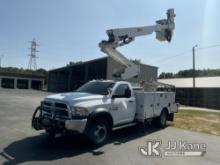 (Lockhart, SC) Altec AT40M, Articulating & Telescopic Material Handling Bucket Truck mounted behind