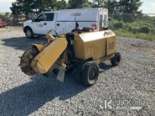 (Villa Rica, GA) 2005 Bandit Industries 2800 Rubber Tired Walk-Beside Stump Cutter Runs, Moves & Ope