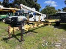 (Tampa, FL) 1992 Butler BPHD-1300 Extendable Pole Trailer, 13,000lbs GVWR (Electric Company Owned &