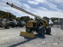 (China Grove, NC) 2018 Jarraff 75 Ft Articulating Rubber Tired Tree Saw Runs & Moves) (Def Issues, M