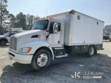 (China Grove, NC) 2015 Kenworth T370 Lube Truck Runs) (Will Not Move, Body/Paint Damage