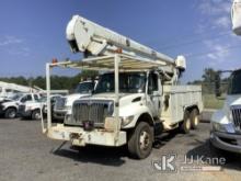 (Albertville, AL) HiRanger 5TC-55, Material Handling Bucket Truck rear mounted on 2004 International