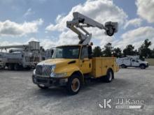 (Villa Rica, GA) Altec TA40, Articulating & Telescopic Bucket Truck mounted behind cab on 2007 Inter