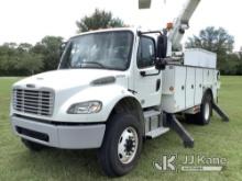 (Ocala, FL) HiRanger TC55-MH, Material Handling Bucket Truck rear mounted on 2019 Freightliner M2 4x