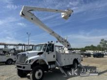 (Roxboro, NC) Altec AA55-MH, Material Handling Bucket Truck rear mounted on 2016 International 7300