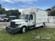 (Riviera Beach, FL) 2015 International TerraStar Van Body Truck Runs & Moves)( Check Engine Light On