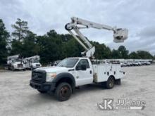 (Chester, VA) Altec AT37G, Articulating & Telescopic Bucket Truck mounted behind cab on 2015 Ford F5