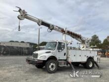 (China Grove, NC) Terex/Telelect C4047, Digger Derrick rear mounted on 2019 Freightliner M2 106 4x4