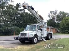 (Graysville, AL) Altec DM47-BR, Digger Derrick rear mounted on 2015 Freightliner M2 106 Flatbed/Util