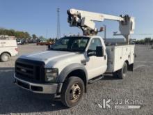 (Verona, KY) Altec AT200-A, Telescopic Non-Insulated Bucket Truck mounted behind cab on 2008 Ford F4