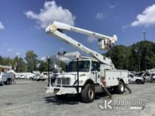 (China Grove, NC) Altec AA755-MH, Material Handling Bucket Truck rear mounted on 2014 Freightliner M