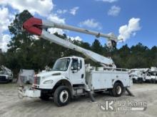 (Jacksonville, FL) Altec AA755, Material Handling Bucket Truck rear mounted on 2009 Freightliner M2