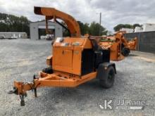 (China Grove, NC) 2015 Altec DRM12 Chipper (12in Drum), trailer mtd No Title) (Runs & Operates) (Sel