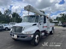 (Tampa, FL) Altec L45M, Over-Center Material Handling Bucket Truck center mounted on 2013 Internatio