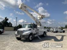 (Villa Rica, GA) Altec AA55, Material Handling Bucket Truck rear mounted on 2017 International 4300