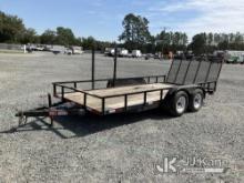 (China Grove, NC) 2015 K & KW T/A Tagalong Trailer Decking Damaged