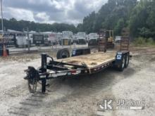 (Chester, VA) 2012 Monroe Towmaster BE6D T/A Tagalong Equipment Trailer, 14,550lb GVWR