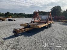 (Villa Rica, GA) 1992 Reid 10-T T/A Tagalong Equipment Trailer