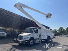 (Florence, AL) Altec AA755, Bucket Truck rear mounted on 2010 Freightliner M2 106 Utility Truck Runs