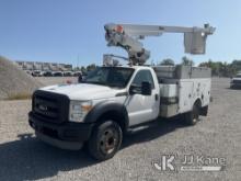 (Verona, KY) Altec AT200-A, Telescopic Non-Insulated Bucket Truck mounted behind cab on 2012 Ford F4