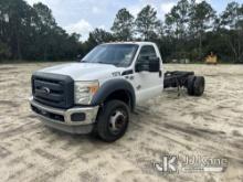 (Homosassa, FL) 2013 Ford F550 Cab & Chassis Runs & Moves) (ABS Light On