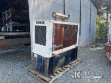 (Chase City, VA) 1997 Kohler 50R0ZJ 49 Kw Stand-By Generator Runs