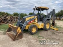 (San Antonio, TX) 2016 John Deere 310SL 4x4 Tractor Loader Backhoe Runs, Moves & Operates) (Start Co