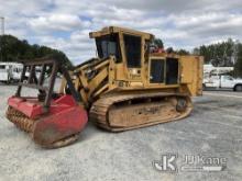 (China Grove, NC) 2010 Tigercat 480 Crawler Mulcher Runs & Moves) (Mulching Operation Unknown