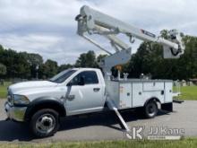 (Mount Airy, NC) Terex/Hi Ranger LTM-40, Articulating & Telescopic Material Handling Bucket Truck mo