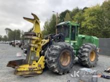 (China Grove, NC) 2008 JohnDeere 843J Feller Buncher Runs But Park Brake Will Not Disengage & Hyd No