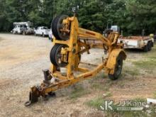 (Cumming, GA) 1963 Pengo STR44 Bull Wheel Tensioner/Reel Carrier Trailer No Title, Special Mobile Eq