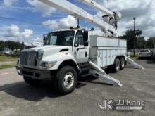 (Tampa, FL) Altec A77T-E93-MH, Articulating & Telescopic Material Handling Elevator Bucket Truck rea