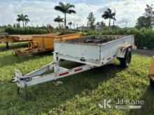 (Westlake, FL) 2016 Altec Material Trailer Towable, Body & Paint Damage) (FL Residents Purchasing Ti