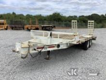 (Villa Rica, GA) 1987 WATSON TL T/A Tagalong Equipment Trailer Body/Rust/Paint Damage